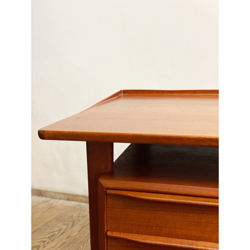 Mid-century Danish desk by Peter Løvig Nielsen for Hedensted Møbelfabrik, 1960s