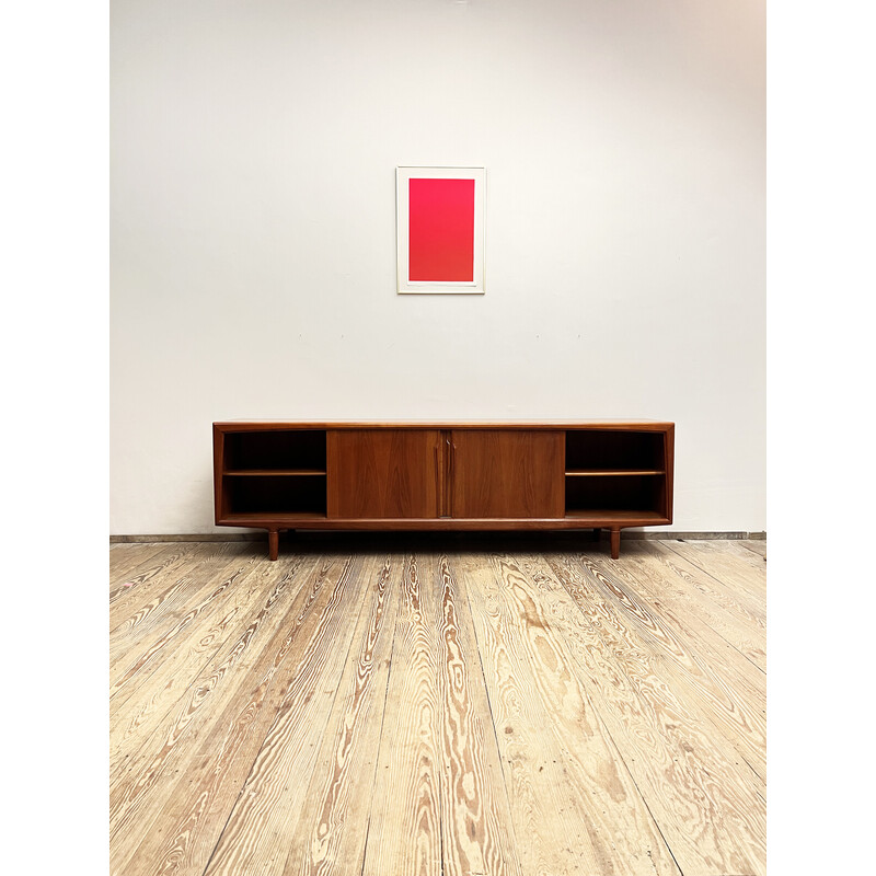 Credenza danese di metà secolo in teak di Axel Christensen, 1960