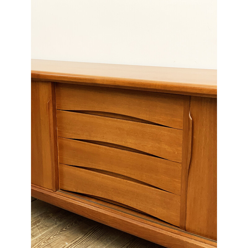 Credenza danese di metà secolo in teak di Axel Christensen, 1960