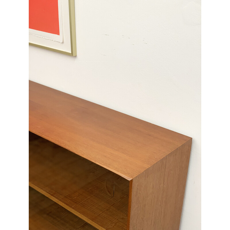 Mid-century German wall unit in teak by Rex Raab for Wilhelm Renz, 1960