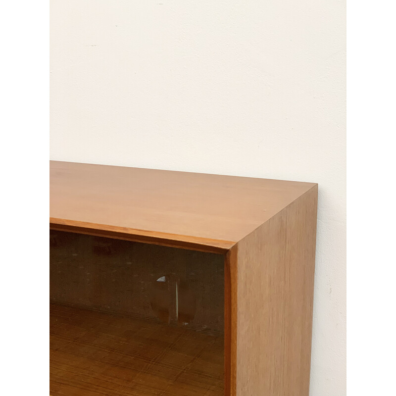 Mueble alto alemán de mediados de siglo en madera de teca por Rex Raab para Wilhelm Renz, 1960