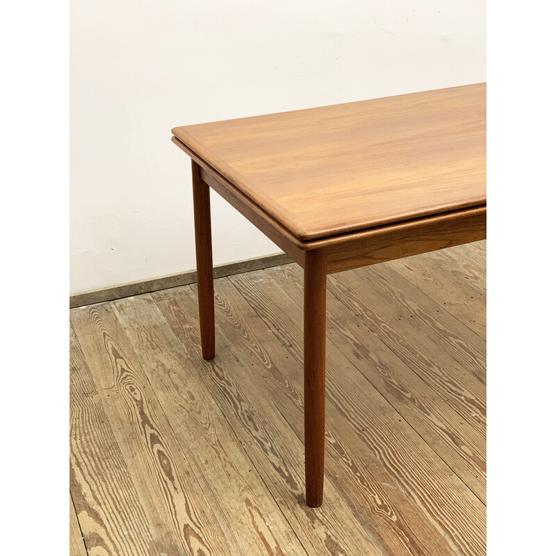 Mid-century Danish extendable dining table in teak, 1960s