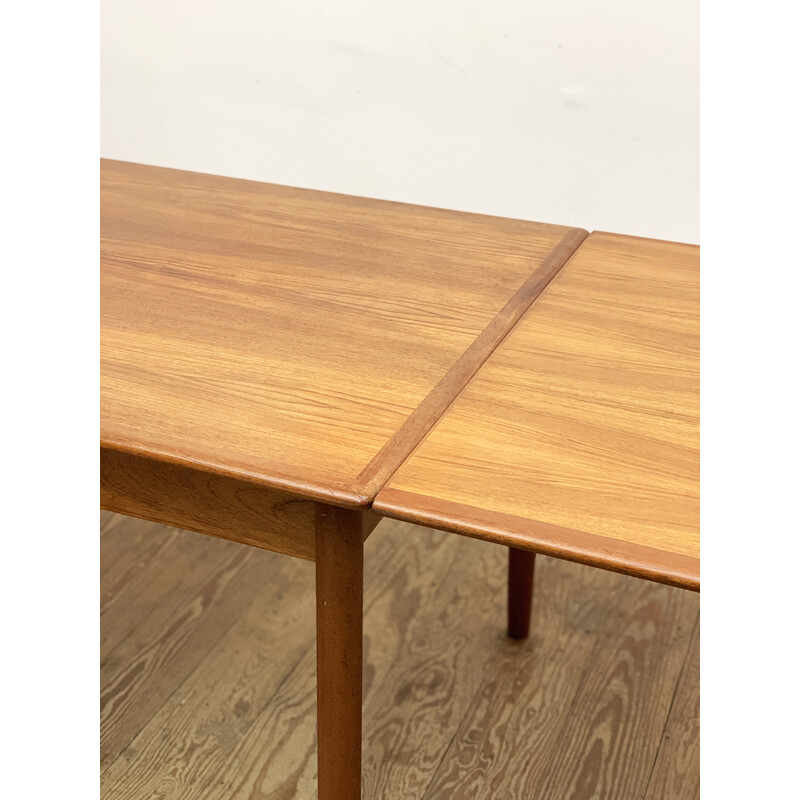 Mid-century Danish extendable dining table in teak, 1960s