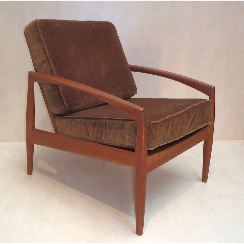 Pair of "Paper Knife Chair" armchairs, Kaï KRISTIANSEN - 1950s