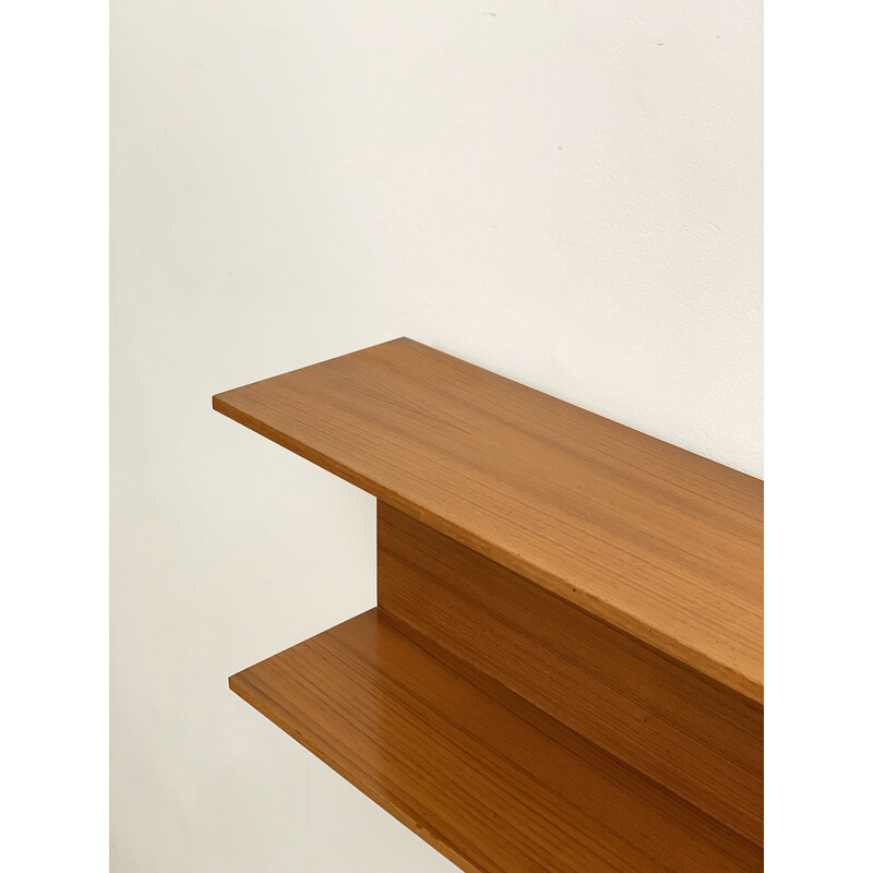 Mid-century shelf in teak by Walter Wirz for Wilhelm Renz, 1950s