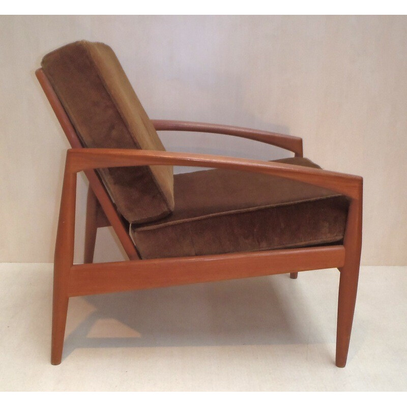 Pair of "Paper Knife Chair" armchairs, Kaï KRISTIANSEN - 1950s
