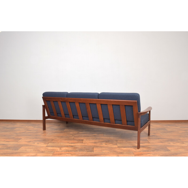 Mid-century Danish teak sofa by Arne Vodder for Komfort, 1960s