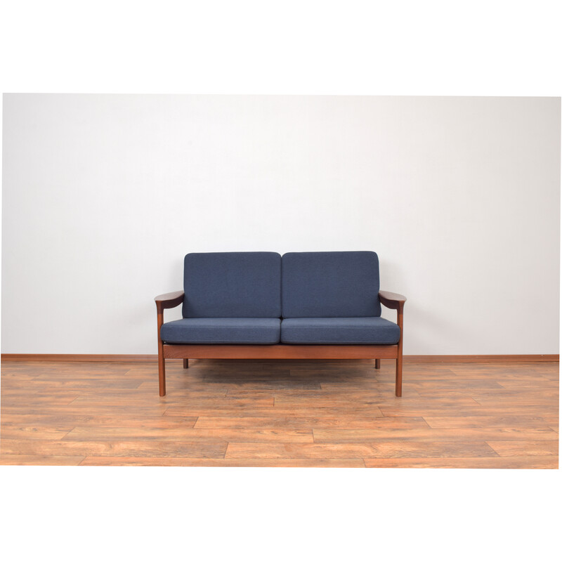 Mid-century Danish teak sofa by Arne Vodder for Komfort, 1960s