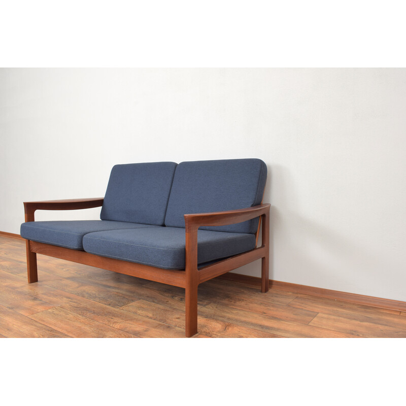 Mid-century Danish teak sofa by Arne Vodder for Komfort, 1960s