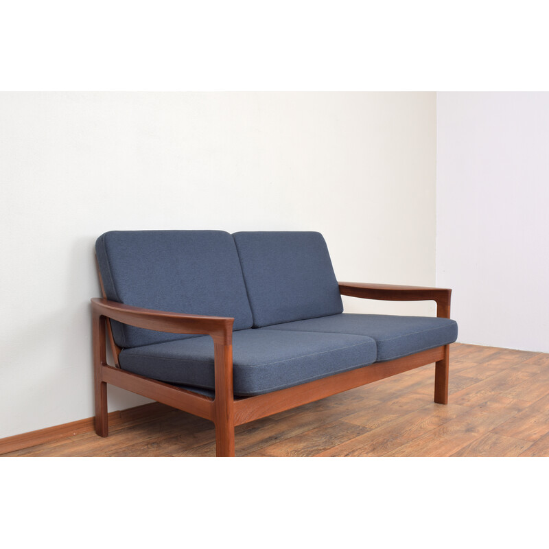 Mid-century Danish teak sofa by Arne Vodder for Komfort, 1960s