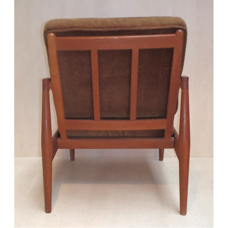 Pair of "Paper Knife Chair" armchairs, Kaï KRISTIANSEN - 1950s