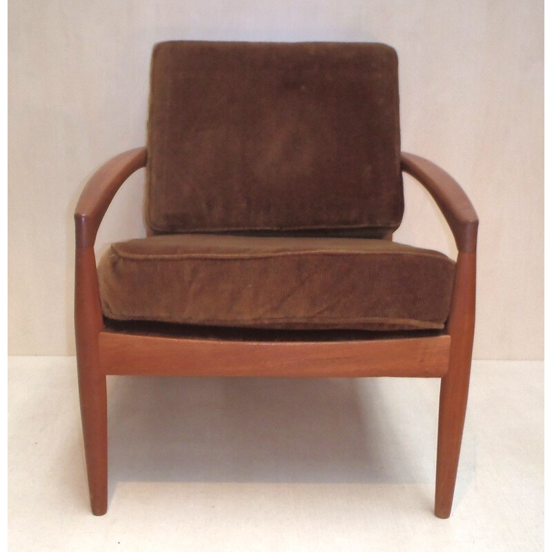 Pair of "Paper Knife Chair" armchairs, Kaï KRISTIANSEN - 1950s