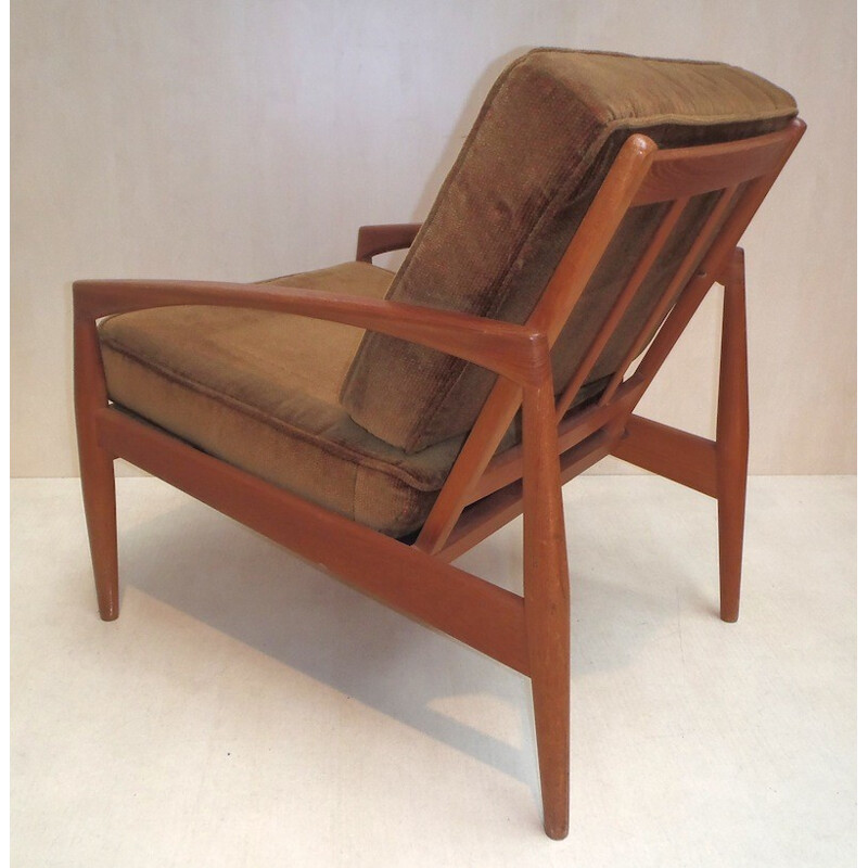 Pair of "Paper Knife Chair" armchairs, Kaï KRISTIANSEN - 1950s
