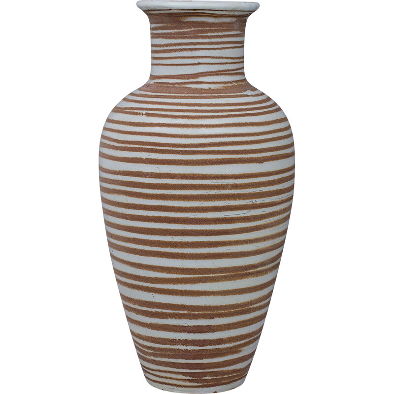 vase de sol vintage en - terre cuite
