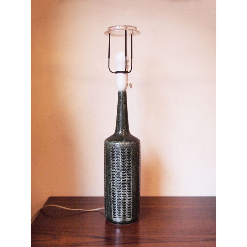 Vintage-Lampe aus Keramik von Per Linnemann-Schmidt für Palshus, 1960