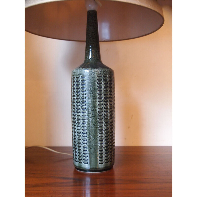 Vintage ceramic lamp by Per Linnemann-Schmidt for Palshus, 1960