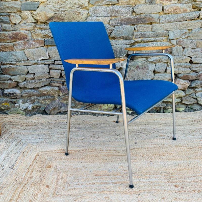 Vintage Dutch modernist armchair, 1960