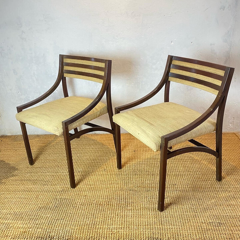 Set of 4 vintage chairs model 110 by Ico Parisi for Cassina, Italy 1961