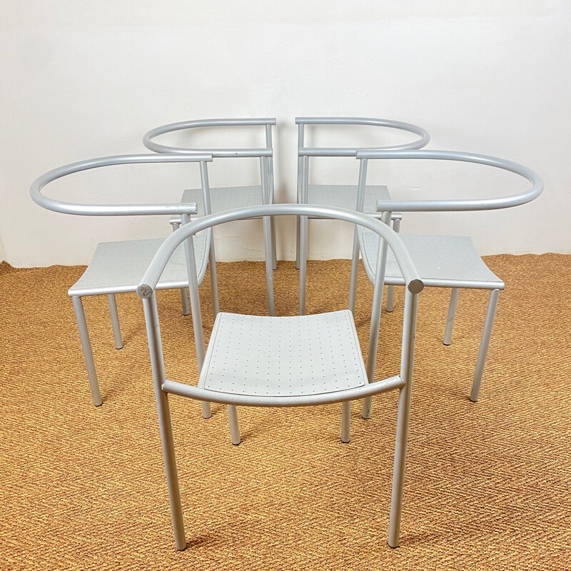 Set van 5 vintage Von Vogelsang stoelen van Philippe Starck voor Driade