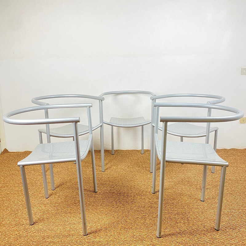 Ensemble de 5 chaises vintage Von Vogelsang de Philippe Starck pour Driade