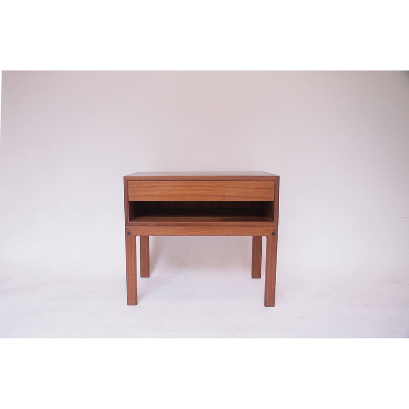 Mesa de cabeceira escandinava de Arne Whal Iversen, 1960