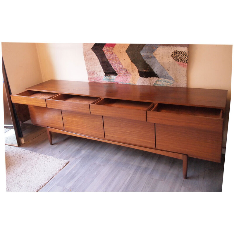 Scandinavian vintage sideboard model Fa 66 by Kofod Larsen, 1960