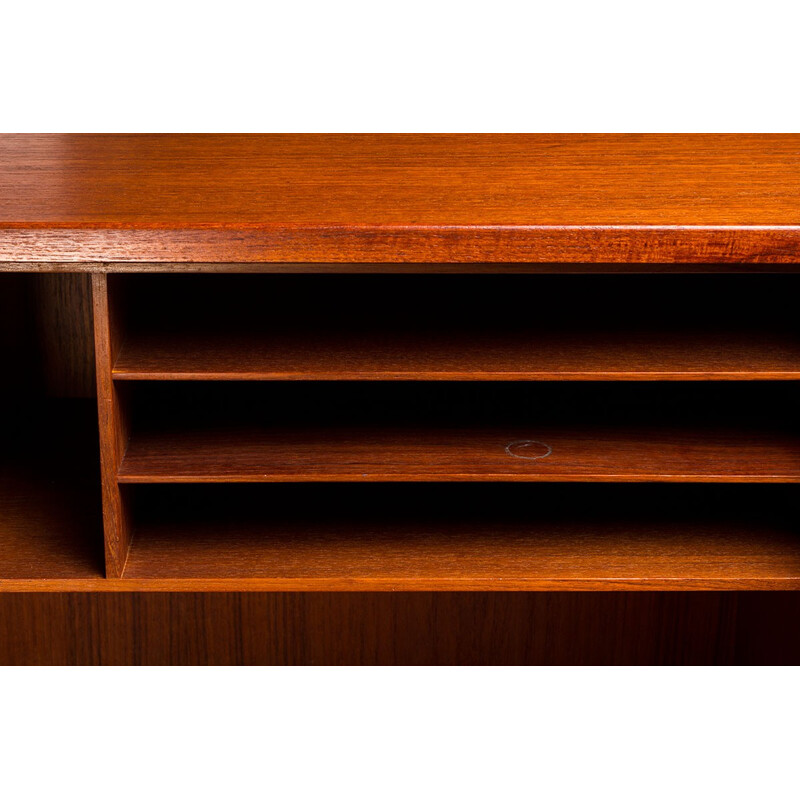 Teak writing desk by Borge Mogensen for Soborg Mobel - 1950s