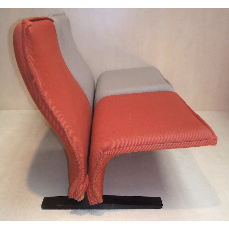 Waiting chairs "Concorde" two seats, Pierre PAULIN - 1960s