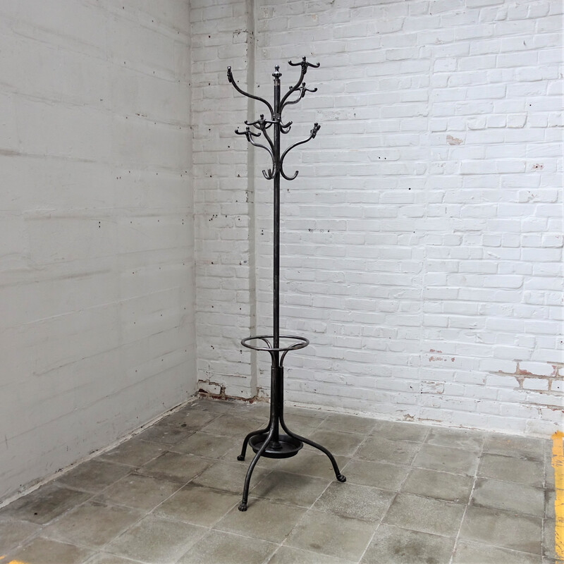 Vintage industrial Michelin coat rack