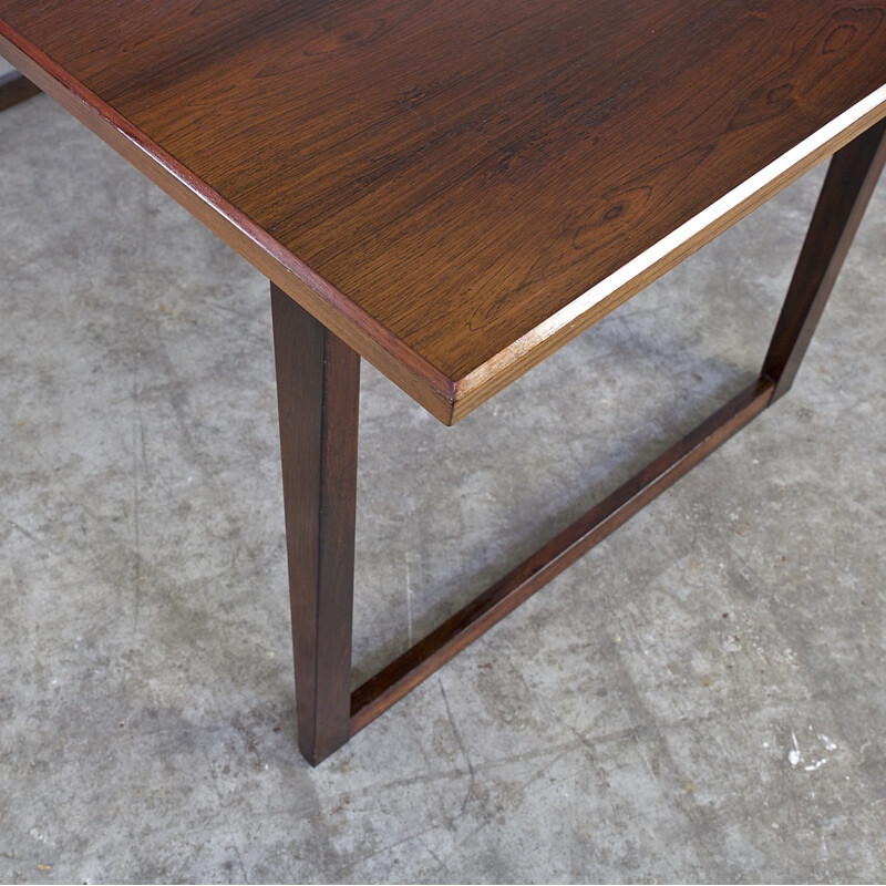 Mid-century extandable rosewood dining table - 1970s