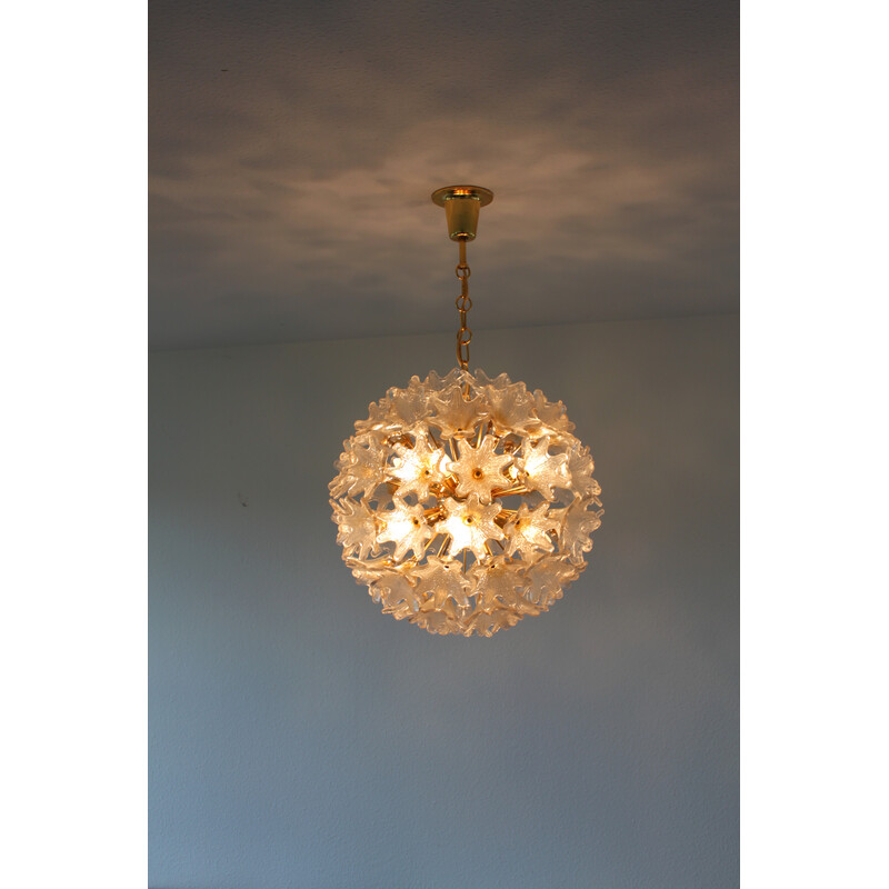 Vintage italian Sputnik pendant lamp by Paolo Venini
