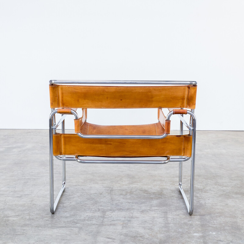 Pair of Marcel Breuer Wassily B3 armchairs - 1960s
