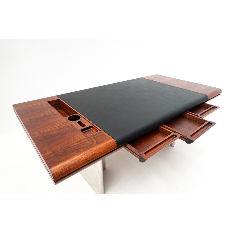 Mid-century Italian desk by Hans von Klier for Skipper, 1970s