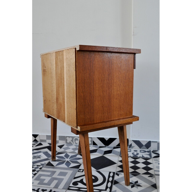 Bedside table with drawers - 1960s