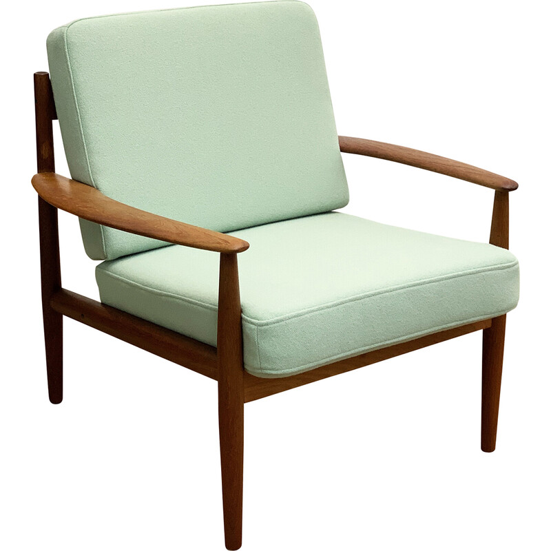 Midden-eeuwse Deense fauteuil van Grete Jalk voor France en Søn, 1960