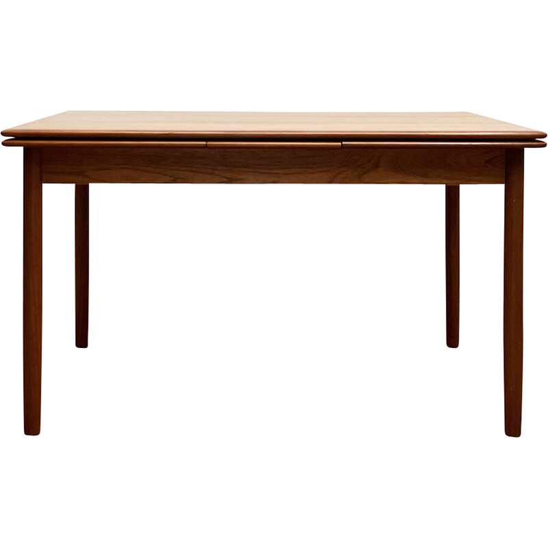 Mid-century Danish extendable dining table in teak, 1960s