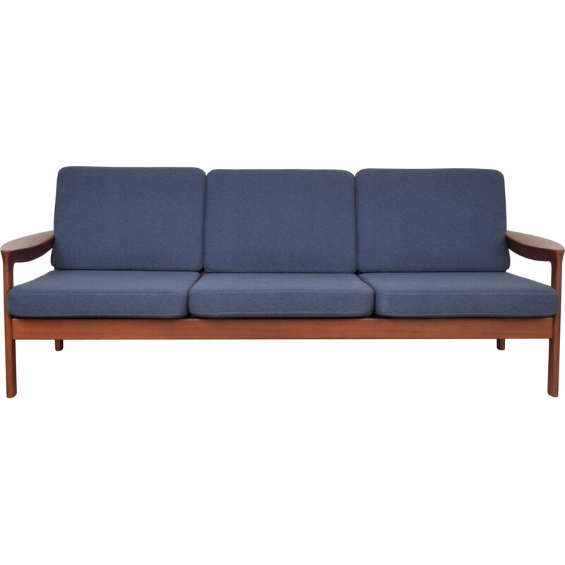 Mid-century Danish teak sofa by Arne Vodder for Komfort, 1960s