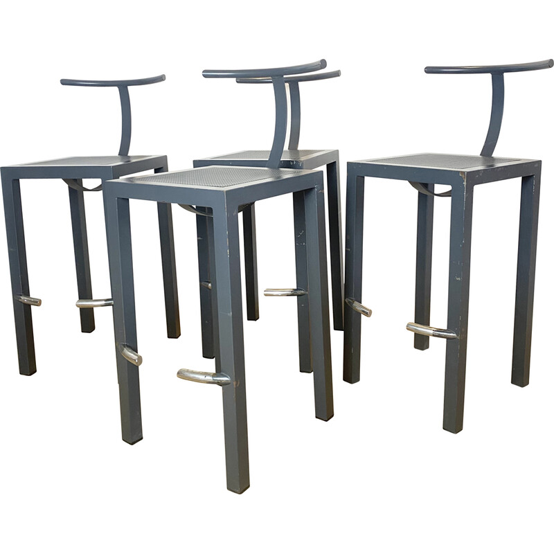 Set di 4 sgabelli vintage Sarapis di Philippe Starck per Driade