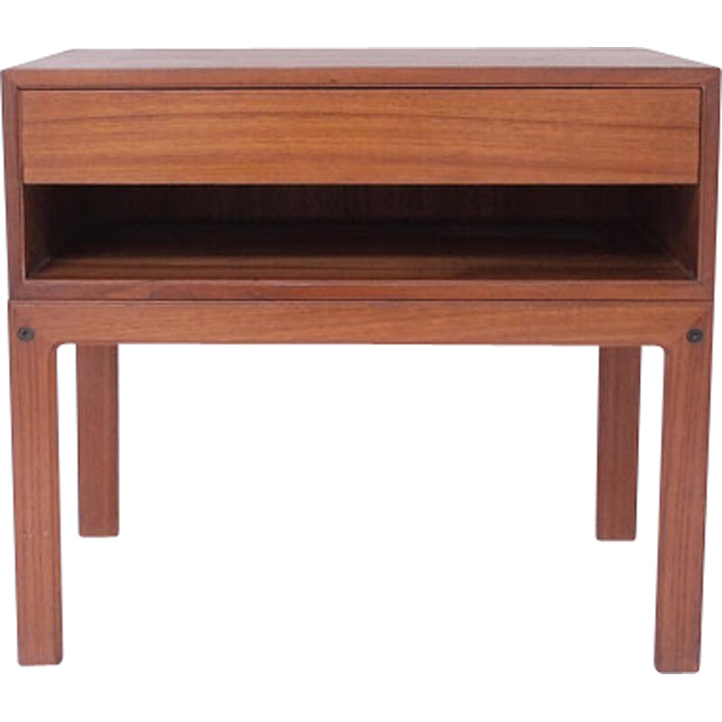 Mesa de cabeceira escandinava de Arne Whal Iversen, 1960