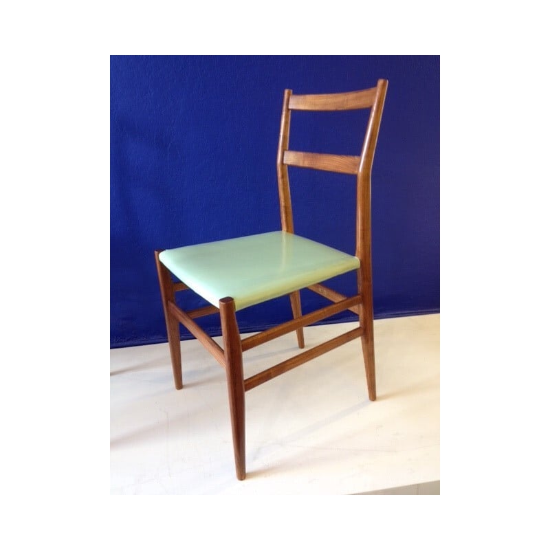 Suite de 4 chaises modèle 6463 de Gio Ponti, Cassina - 1950