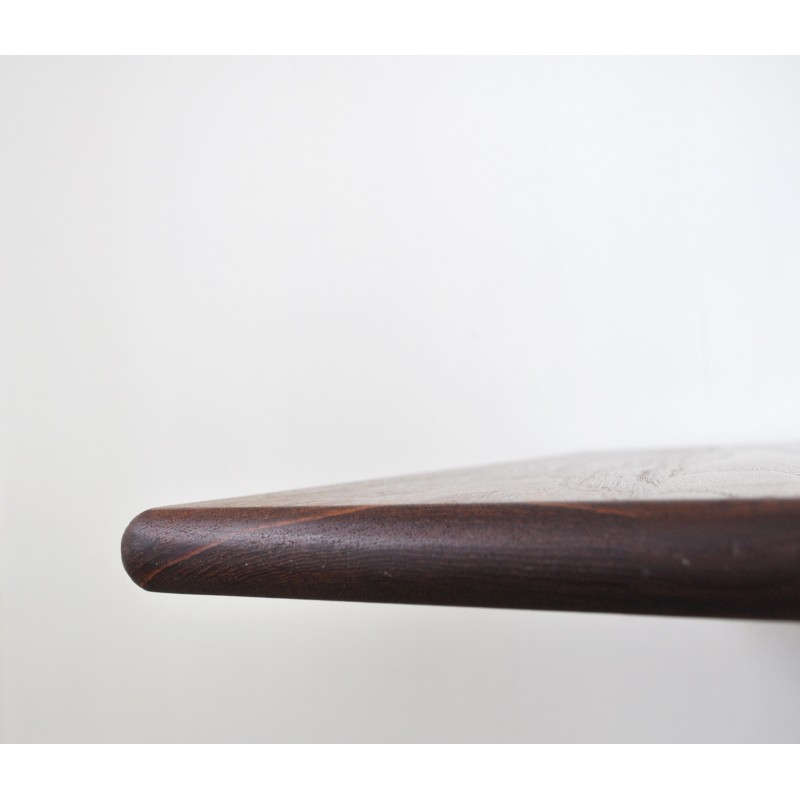 Vintage Couchtisch aus massivem Teak- und Eichenholz von Hans J. Wegner für Getama