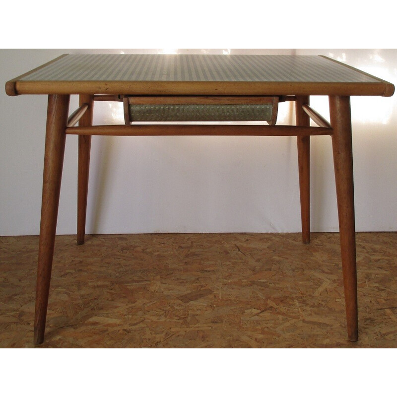 Dining set Ercolani in beech and formica - 1960s