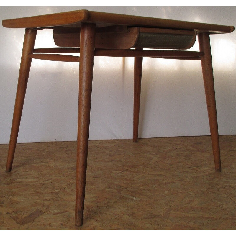 Ensemble à repas Ercolani en hêtre et formica - 1960