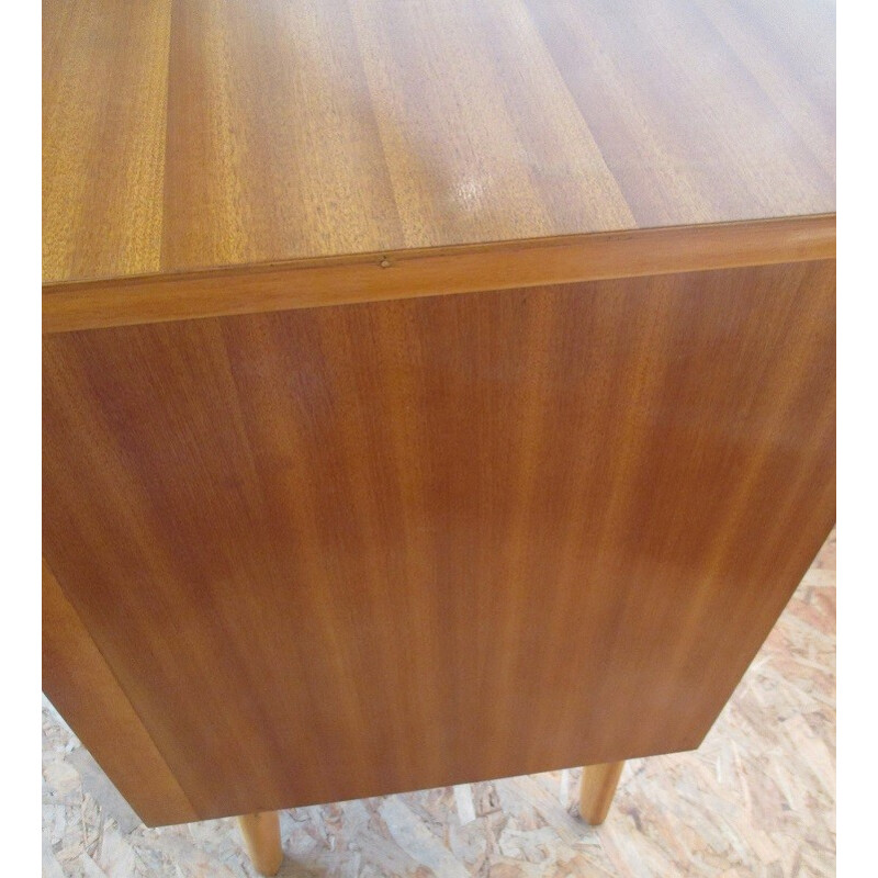 Pair of chest of drawers in teak and poplar - 1960s