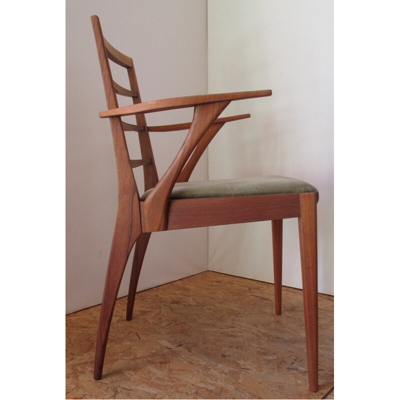 MacIntosh teak chair with arms - 1960s