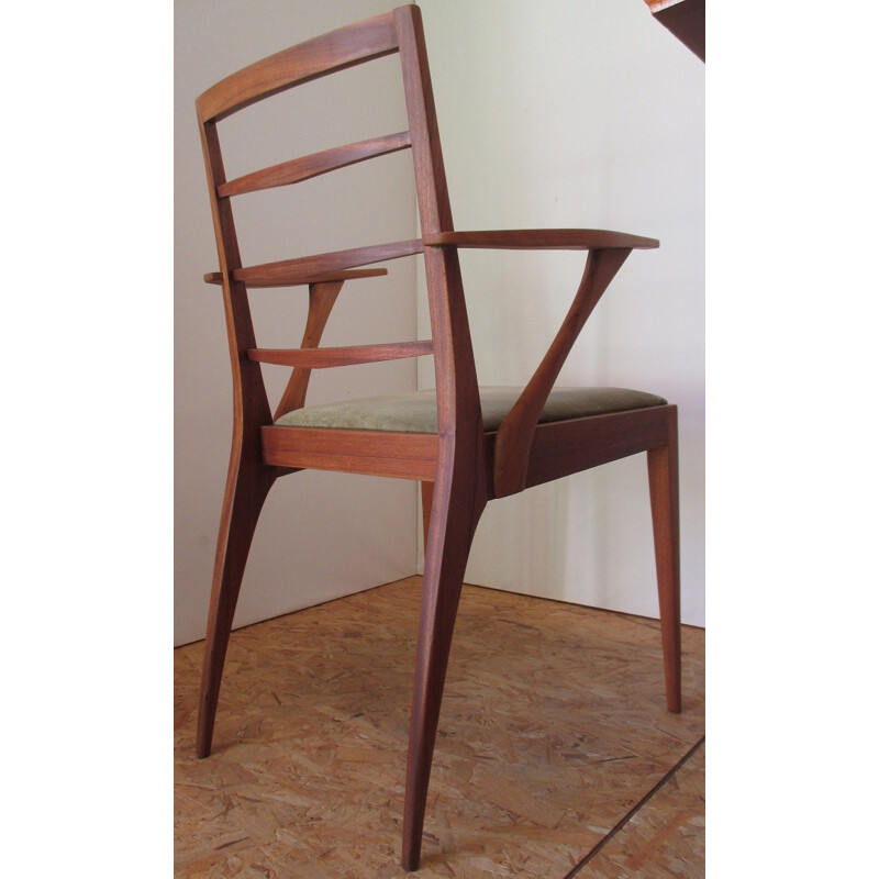 MacIntosh teak chair with arms - 1960s