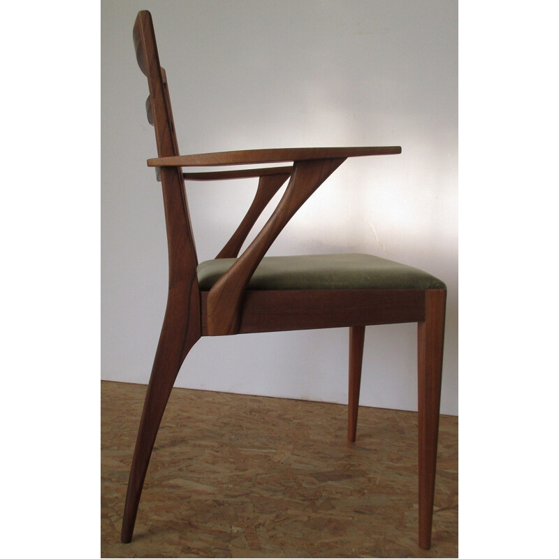 MacIntosh teak chair with arms - 1960s