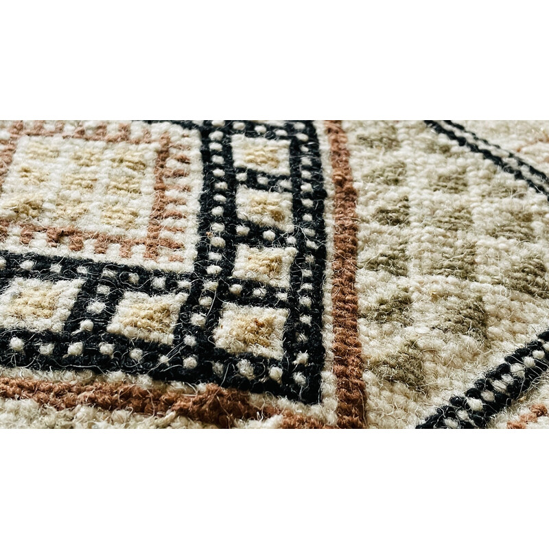 Tapete Vintage Kilim em pura lã, 1970