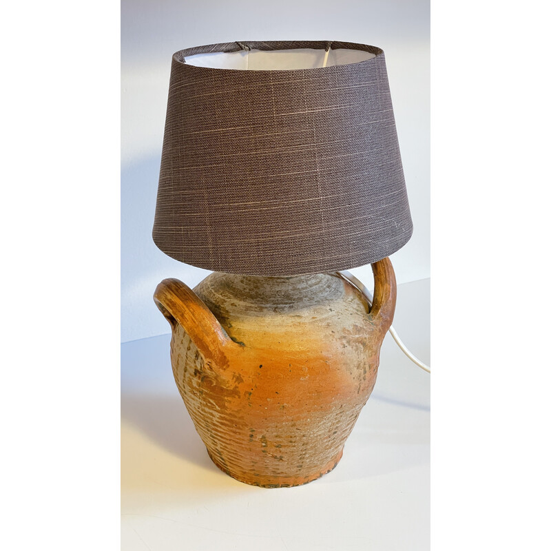 Vintage handcrafted ceramic lamp