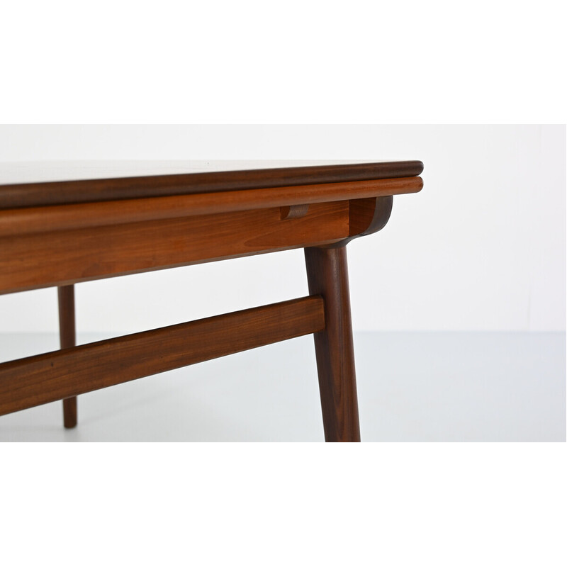 Danish vintage extendable table by Hans J. Wegner